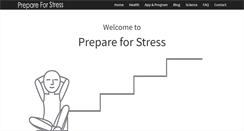 Desktop Screenshot of prepareforstress.com